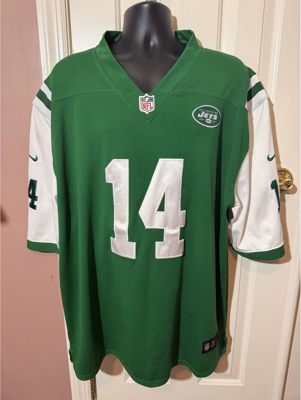 Nike NFL On Field New York Jets Sam Darnold #14 Jersey Green Mens XL